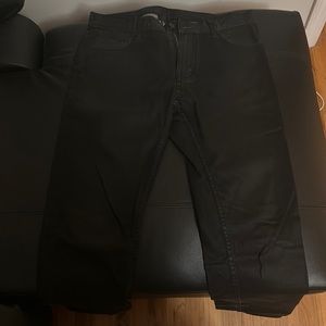 Black (Shiny Tint) Mens Armani Exchange Jeans size 33 W, 33L